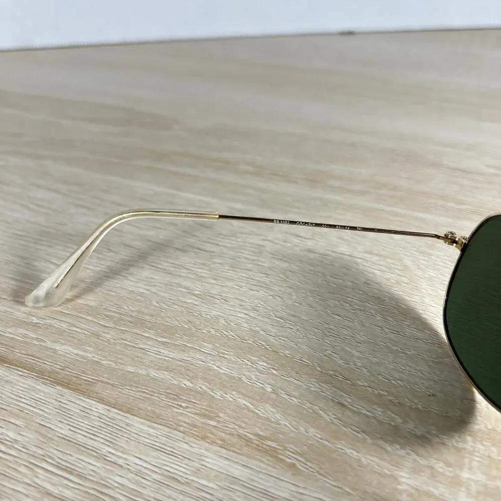 Ray-Ban RB3362 Cockpit 001 Sunglasses Gold Metal READ DESC FRAMES ONLY 59-14